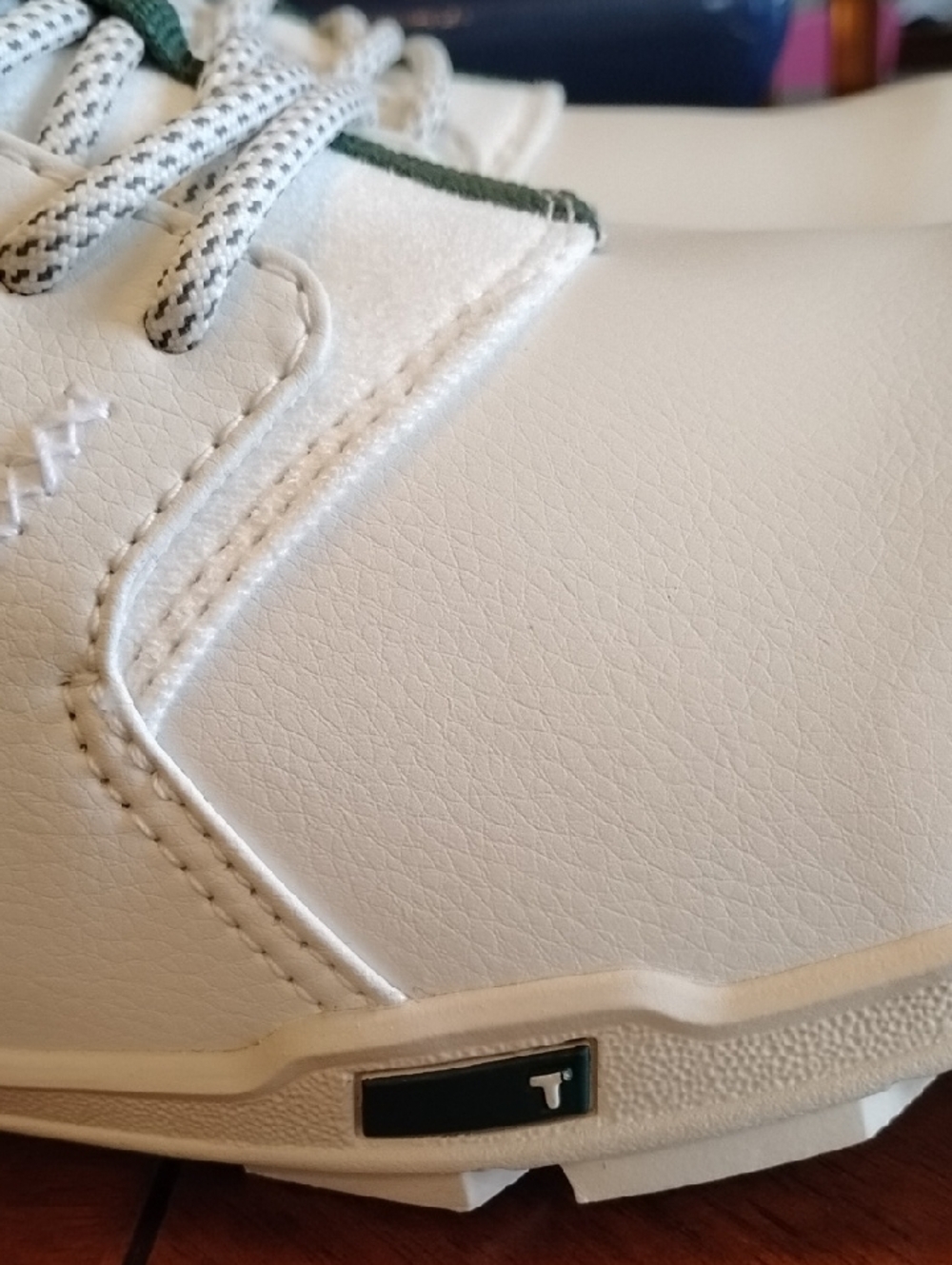 TRUE Linkswear OG 1.2 “Members Only” Limited Edition Golf Shoes White Green Mens - Picture 5 of 16